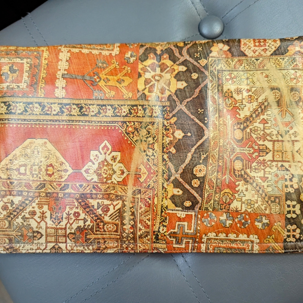 Vintage Patchwork Clutch - image 8